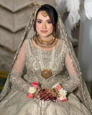 Faiza Saqlain – White Mahra | FS-WMA-719